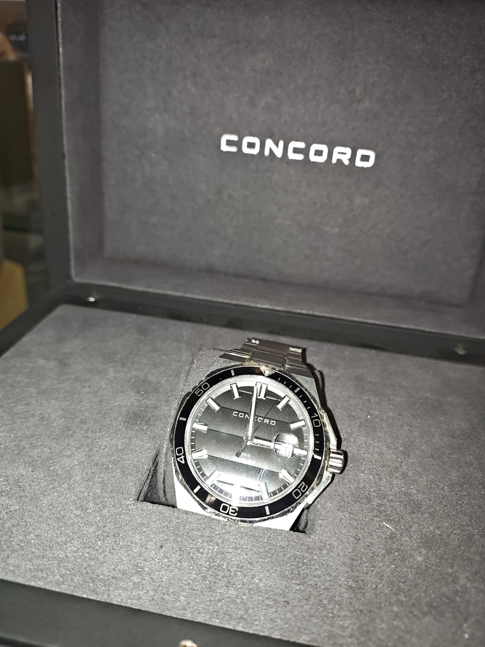 Pre Owned Concord Men’s  Stainless Steel Watch
